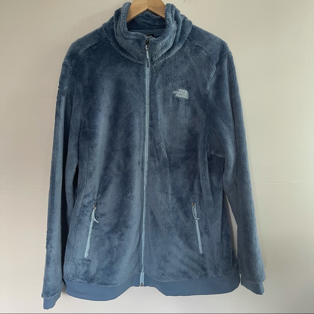 The North Face Mod Osito Fuzzy Fleece Cool Blue XXL